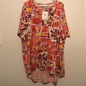 Lularoe | Limited Edition Hawaiian Print Irma Tunic